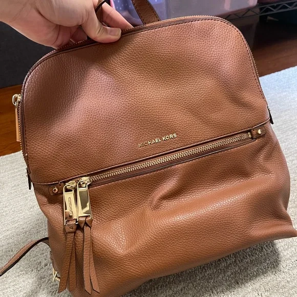 Michael Kors Brown Leather Backpack *MAKE AN OFFER!!!*